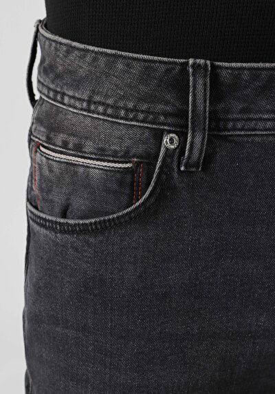 Afficher les détails de 045 David Pantalon Noir   En  Regular Fit Homme