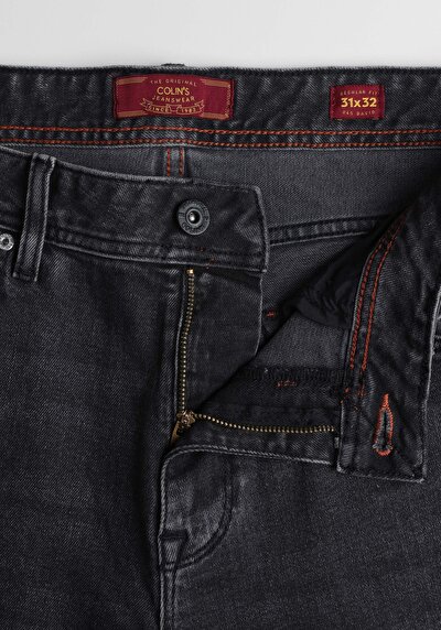 Afficher les détails de 045 David Pantalon Noir   En  Regular Fit Homme