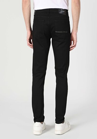 Image de 041 Danny Pantalon Noir En Slim Fit Homme