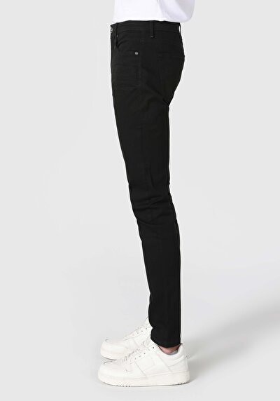 Image de 041 Danny Pantalon Noir   En  Slim Fit Homme