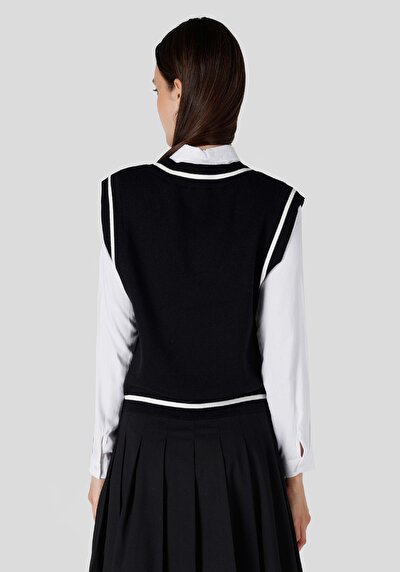 Image de Pull Noir Regular Fit   Femme