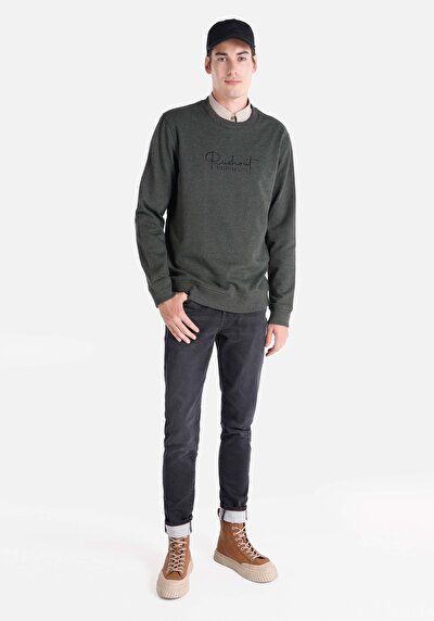 Image de Pull-over Vert Regular Fit  Homme