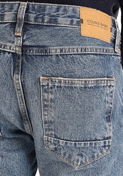 Afficher les détails de 044 Karl Pantalon  Straight Leg Low Rise En  Straight Fit Homme