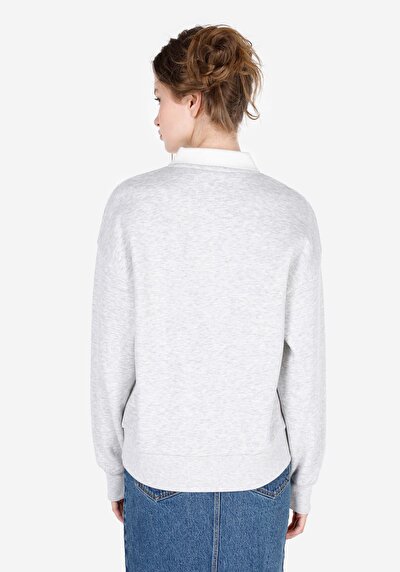 Image de Pull-over Gris Regular Fit  Femme