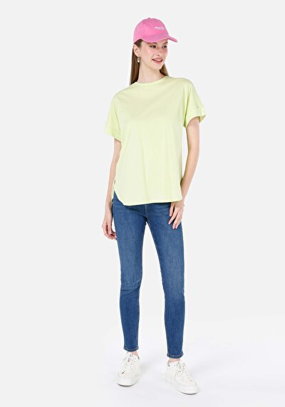 Image de 760 Diana Pantalon Bleu Super Skinny Leg High Rise En Jean Skinny Fit Femme