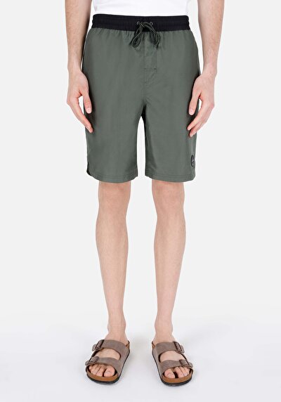 Image de Short De Bain Kaki Slim Fit  Homme