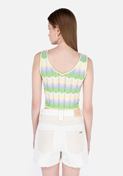 Image de Tricot Multicolou Slim Fit  Femme