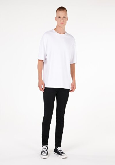 Image de 040 Alex Pantalon Marine Skinny Leg Low Rise En Skinny Fit Homme