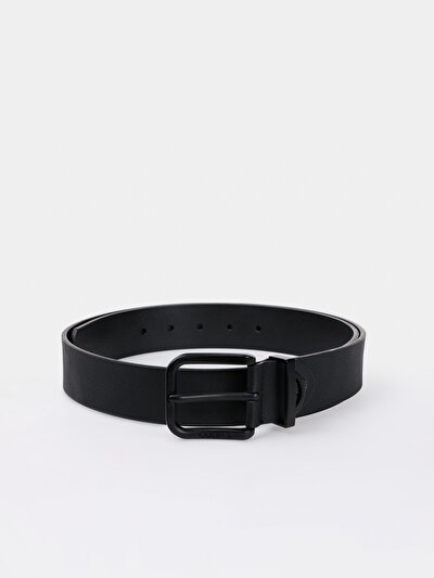 Image de Ceinture Noir Modern Fit Homme