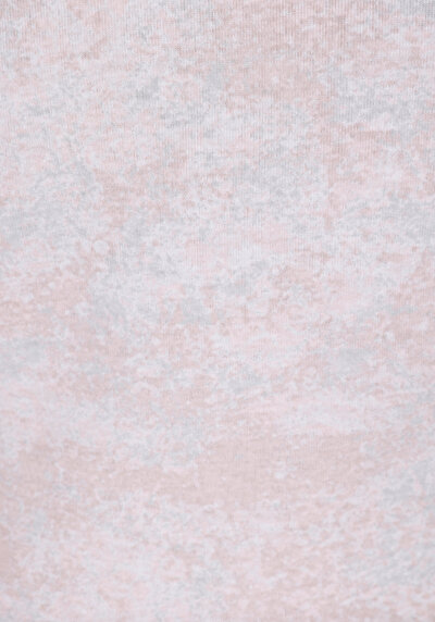 Image de T-shirt À Manches Courtes Rose Slim Fit Imprimé Femme