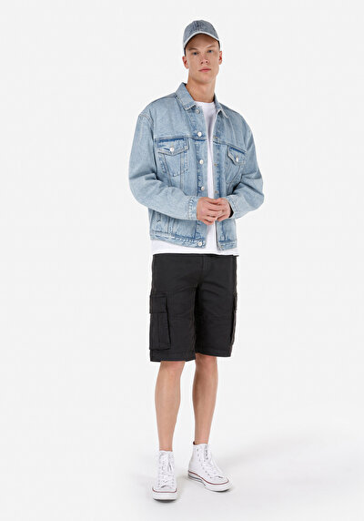 Image de Short Anthracite Regular Fit Homme