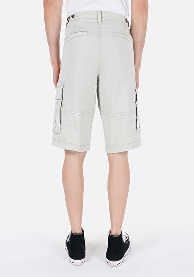 Afficher les détails de Short Blanc Regular Fit Homme