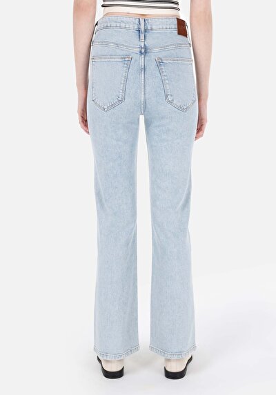 Image de 771 Emery Pantalon Bleu En Regular Fit Femme