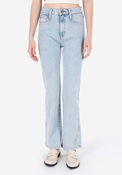 Image de 771 Emery Pantalon Bleu   En  Regular Fit Femme