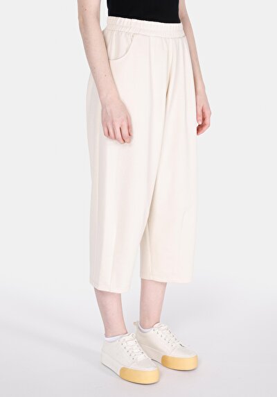 Image de Pantalon De Survêtement Blanc Regular Fit Femme