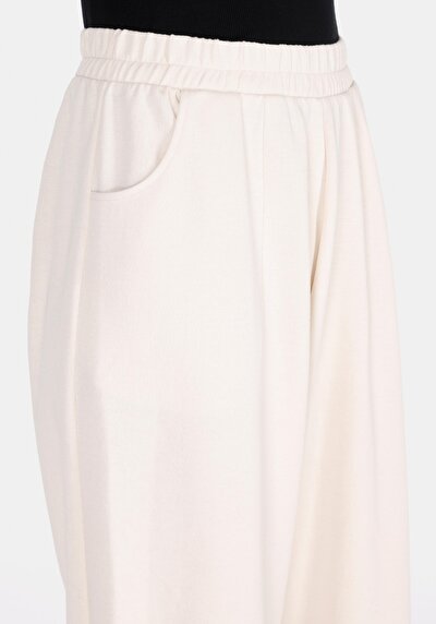 Image de Pantalon De Survêtement Blanc Regular Fit Femme