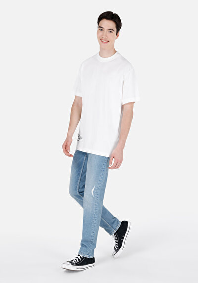 Image de 067 Jack Pantalon Bleu En Regular Fit Homme