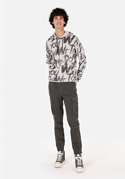 Image de Pull-over Gris Regular Fit  Homme