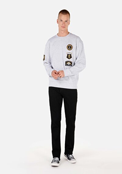 Image de Pull-over Gris Comfort Fit  Homme