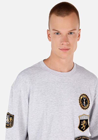 Image de Pull-over Gris Comfort Fit  Homme