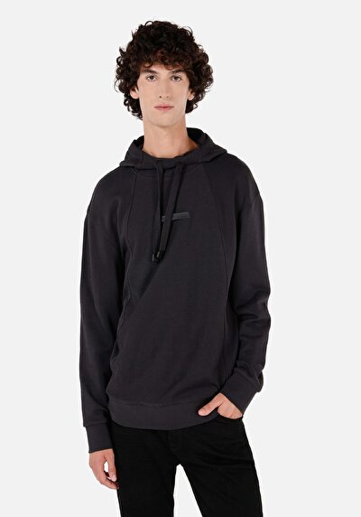 Afficher les détails de Pull-over Noir Comfort Fit  Homme