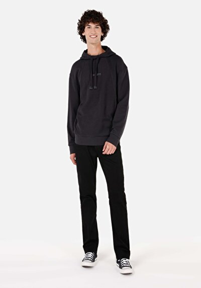 Afficher les détails de Pull-over Noir Comfort Fit  Homme