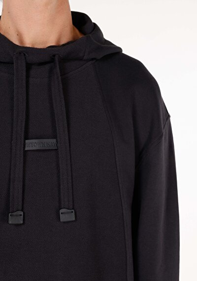 Afficher les détails de Pull-over Noir Comfort Fit  Homme