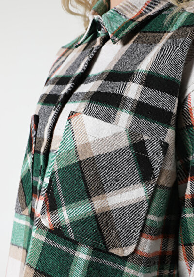 Image de Chemise À Manches Longues Vert    Femme
