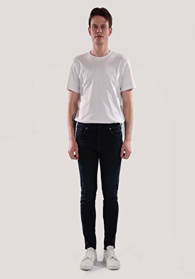 Image de 035 Ryan Pantalon Marine En Skinny Fit Homme