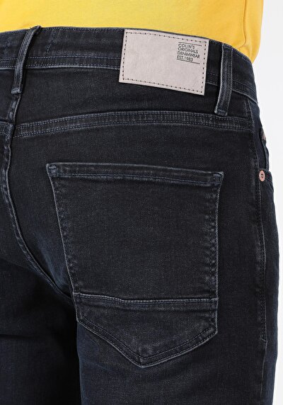 Afficher les détails de 035 Ryan Pantalon Marine   En  Skinny Fit Homme