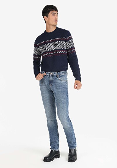 Image de 044 Karl Pantalon Straight Leg Low Rise En Straight Fit Homme