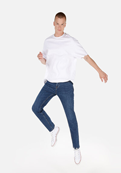 Image de 067 Jack Pantalon Tapered Leg Medium Rise En Jean Regular Fit Homme