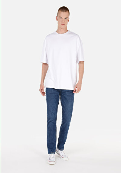 Afficher les détails de 067 Jack Pantalon  Tapered Leg Medium Rise En Jean Regular Fit Homme