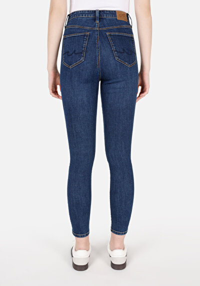 Image de 760 Diana Pantalon Denim Skinny Leg High Rise En Jean Skinny Fit Femme