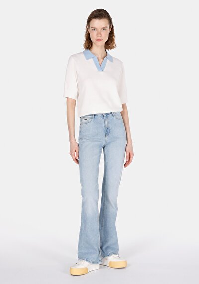 Image de 791 Monica Pantalon En Jean Regular Fit Femme
