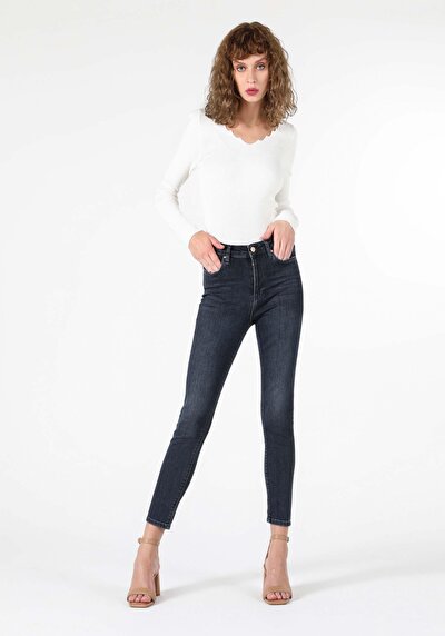 Image de 760 Diana Pantalon Denim Skinny  Leg  En  Super Slim Fit Femme
