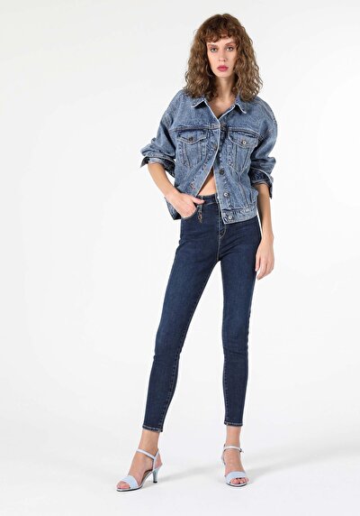 Image de 760 Diana Pantalon Denim Skinny  Leg  En  Super Slim Fit Femme