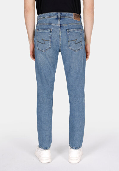 Image de 067 Jack Pantalon Tapered Leg Medium Rise En Jean Regular Fit Homme