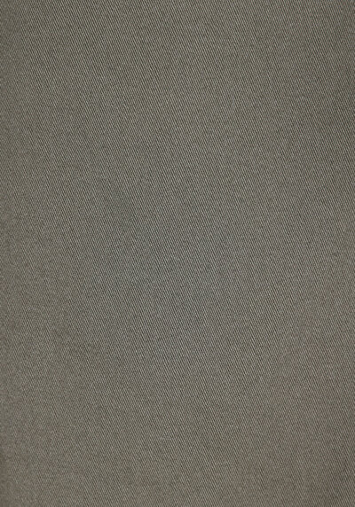 Afficher les détails de Pantalon Vert Düz Paça Medium Rise En Gabardine Regular Fit Homme