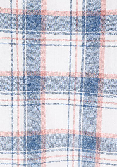 Image de Chemise À Manches Longues Multicolou Regular Fit Plaid Popeline Homme