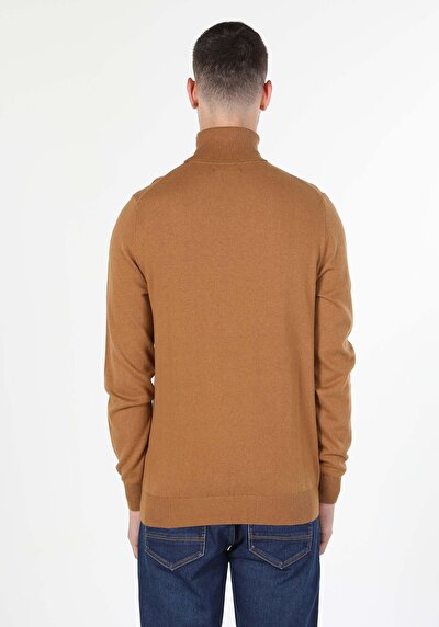 Image de Pull Camel Slim Fit Homme