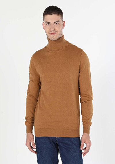 Image de Pull Camel Slim Fit   Homme