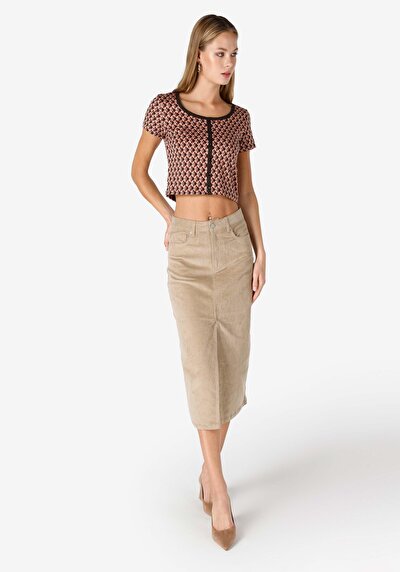Image de Jupe Beige     Femme