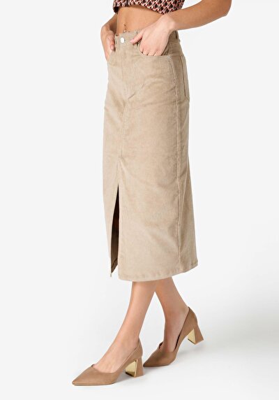 Image de Jupe Beige     Femme