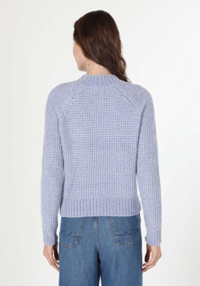 Image de Pull Bleu Regular Fit Femme