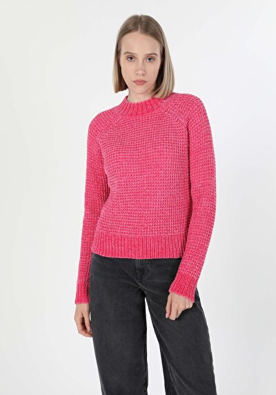 Image de Pull Rose Regular Fit Femme