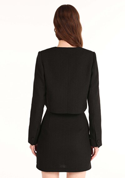 Afficher les détails de Veste De Blazer Noir    Femme