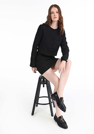 Afficher les détails de Veste De Blazer Noir    Femme