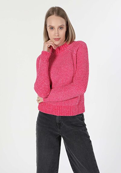 Image de Pull Rose Regular Fit Femme