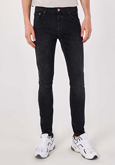 Afficher les détails de 040 Alex Pantalon Noir   En  Skinny Fit Homme